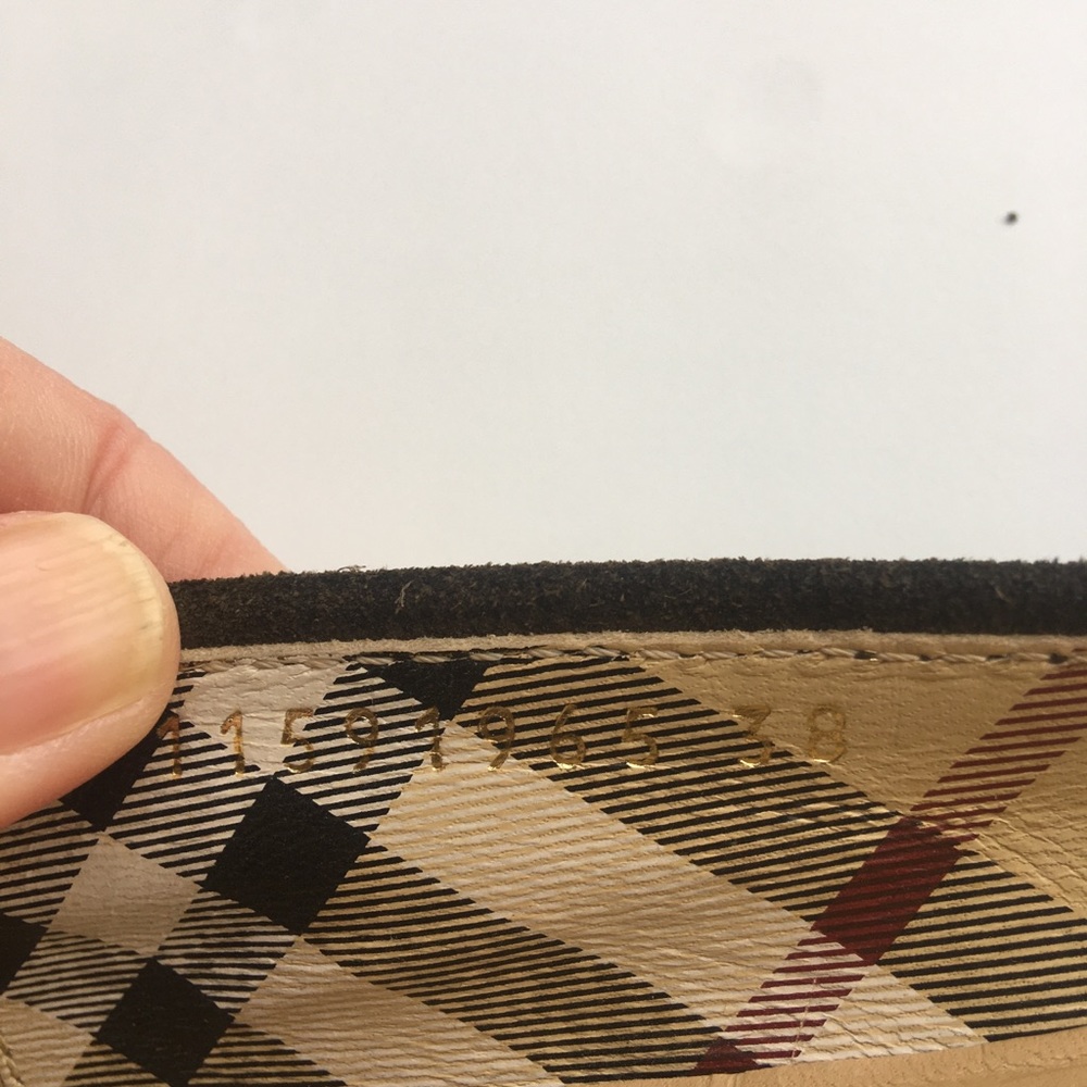 Burberry Suede Flats - Picture 10 of 10